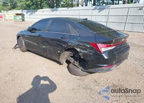 2021 Hyundai Elantra Sel from USA, damaged, VIN 5NPLS4AG9MH043979